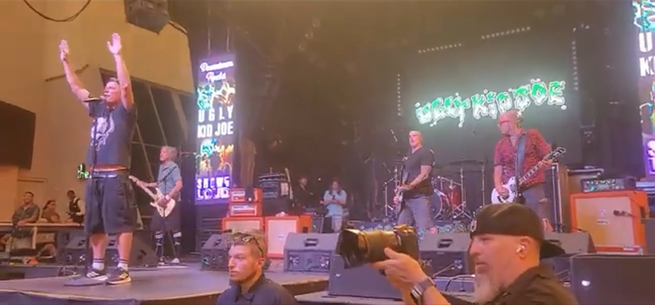 Ugly Kid Joe at Fremont Street Experience, Las Vegas – 2025 (2)
